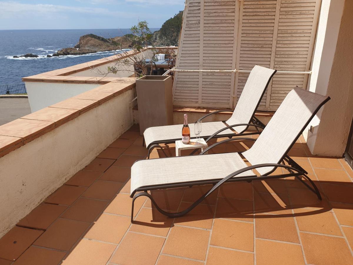 Cap Sa Sal Begur Primera Linea De Mar Con Terraza Exterior foto