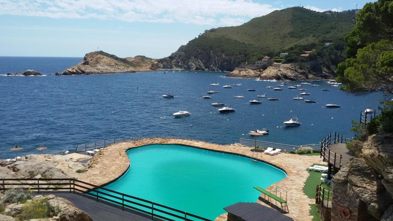 Cap Sa Sal Begur Primera Linea De Mar Con Terraza Exterior foto
